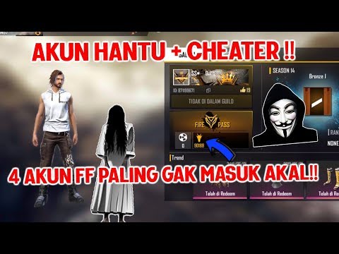 4 AKUN FREE FIRE PALING ANEH DAN JUGA MISTERIUS YANG SANGAT GAK MASUK AKAL !!