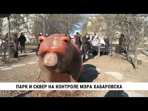 Парк и сквер на контроле у мэра Хабаровска