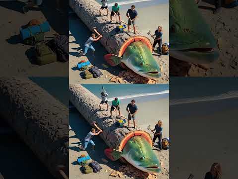 You Won’t Believe What’s Hidden in This Tree. Rescue the Arapaima Fish from the Giant Tree