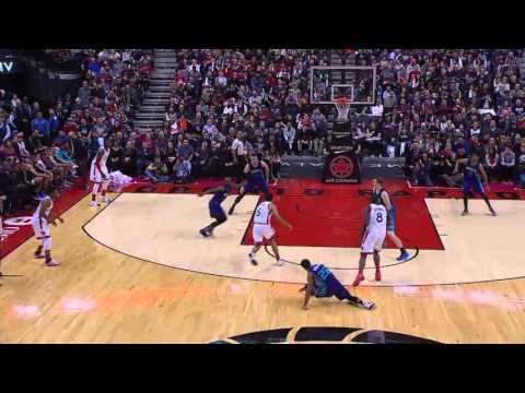 Raptors Highlights: Joseph Crosses Roberts - January 1, 2016
