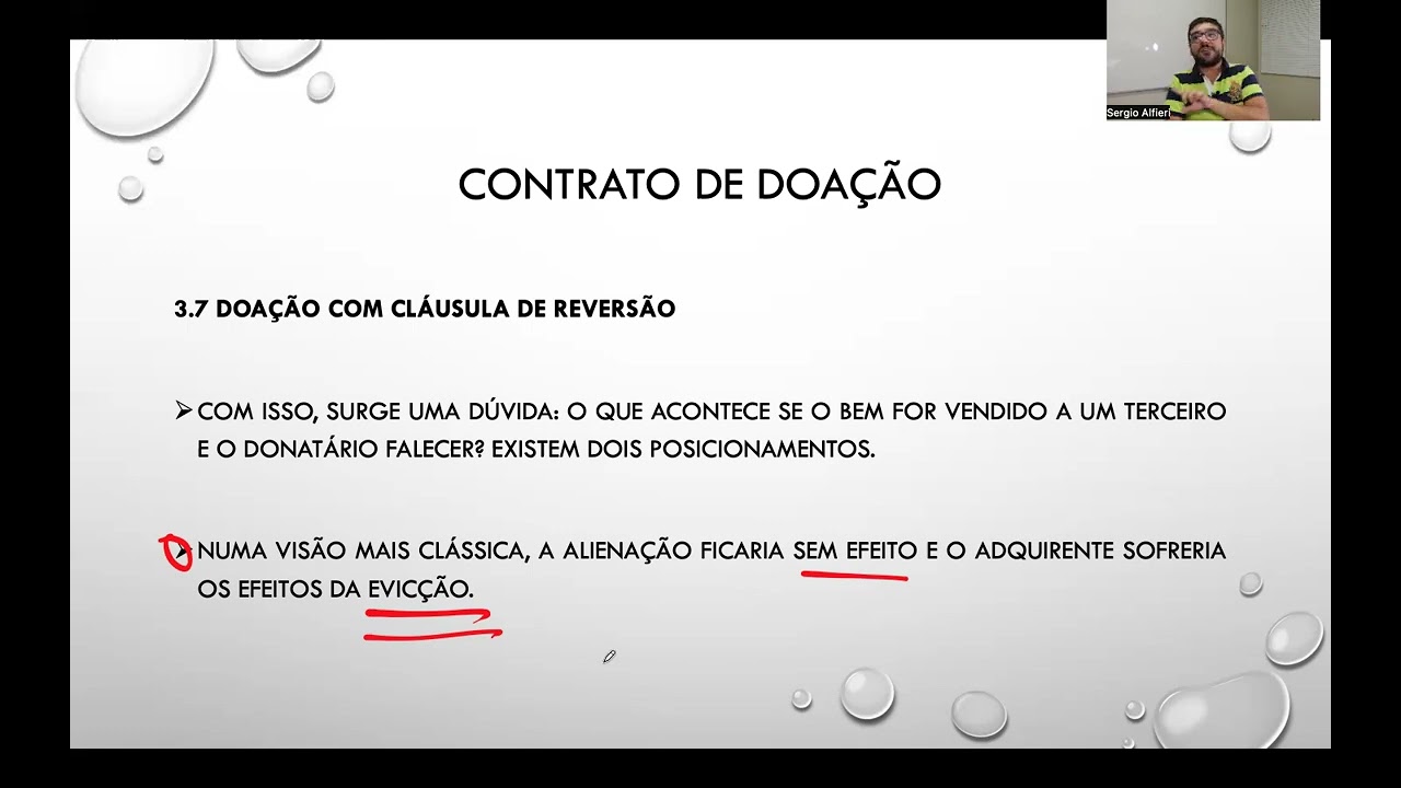 Contrato de doação (parte 4)