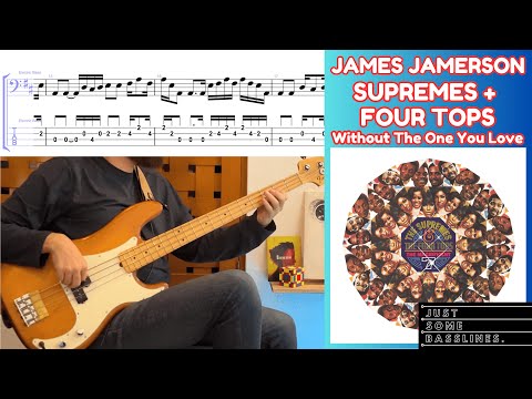 This line is PEAK Jamerson | The Supremes & Four Tops - Without The One You Love (Bass Cover + Tabs)