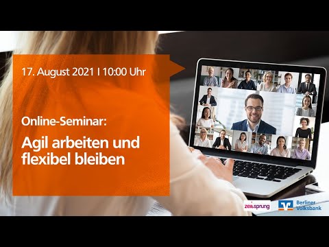 Agil arbeiten und flexibel bleiben – Online-Seminar mit Kathrin Scheel