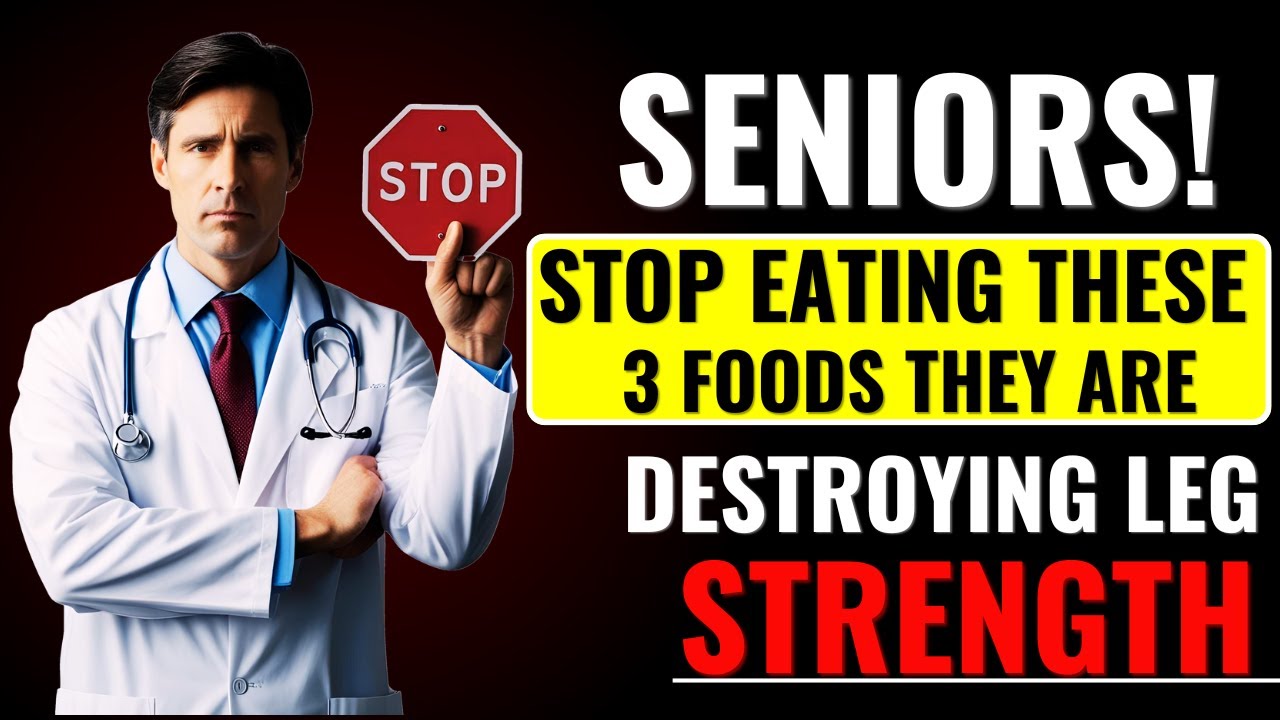 Seniors! Stop Eating These 3 Foods They Are Destroying Your Leg Strength