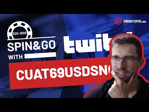 $25-$1000 Spin & Go's Live Play with a Smart Spin Coach