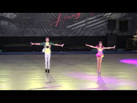 Juniors, POL - HEGER Hanna - KATRENKO Dmytro, 7. Place  [www.rokenrol.cz]