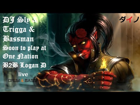 DJ's Sly b2b Logan D & MC's Trigga,Bassman - Soon to play at One Nation ドラムベース