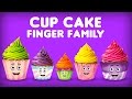 The Finger Family Cupcakes Family Nursery Rhyme Cupcakes Finger Family Songs