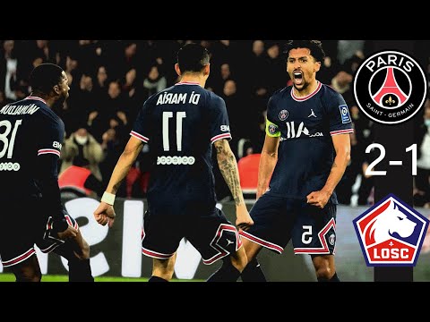 PSG vs Lille 2 -1 Hіghlіghts & All Gоаls   2021