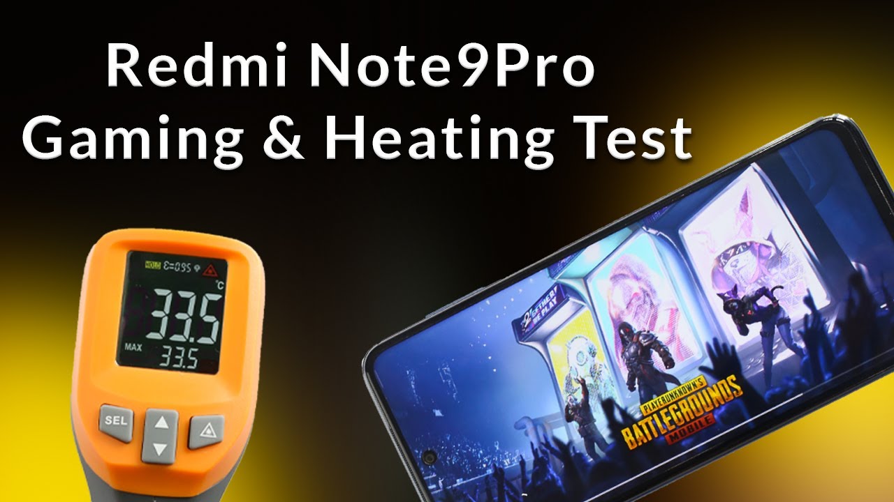 Redmi Note 9Pro gaming test / Redmi Note9Pro is too Hot or not ?