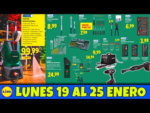 Miniatura del vídeo: ofertas Parkside de la semana en Lidl