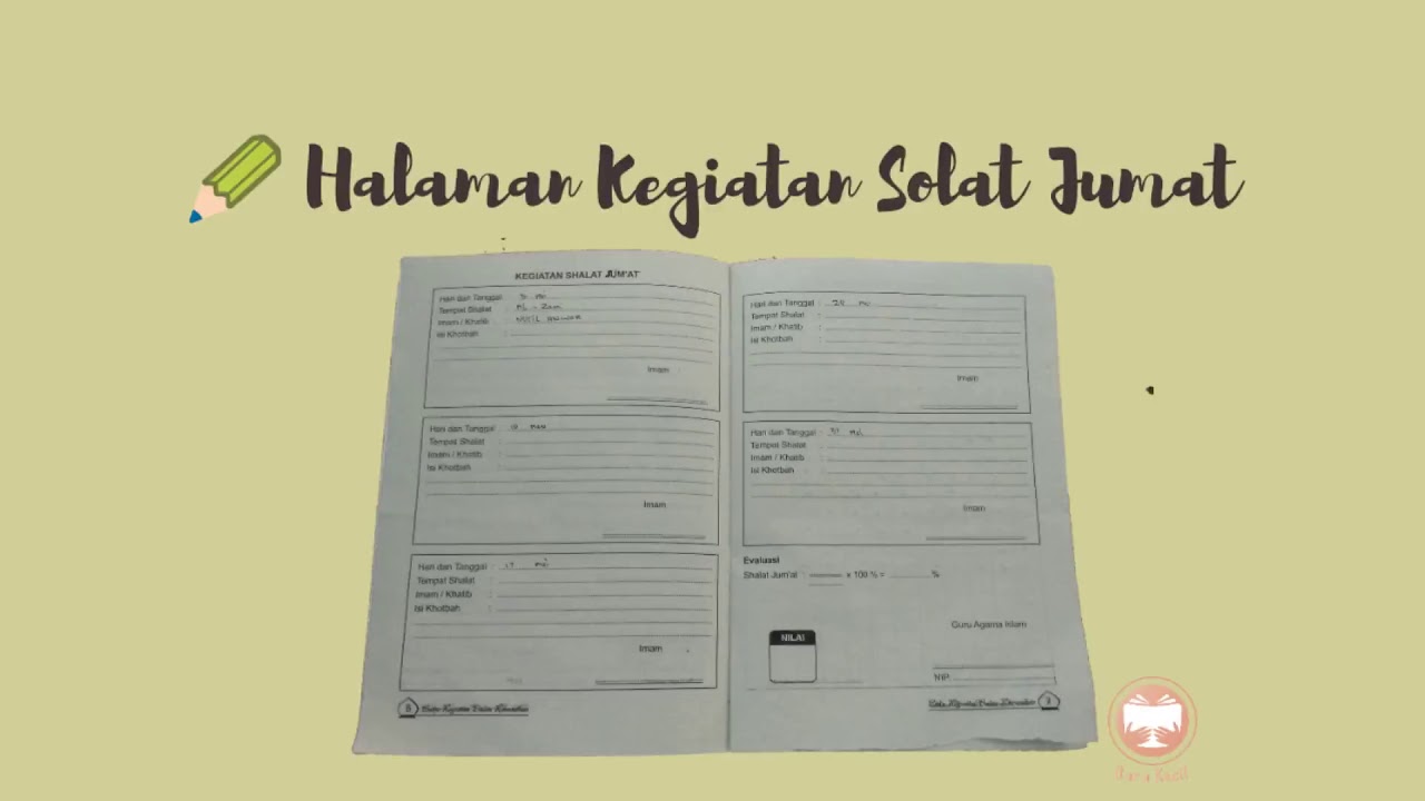 BUKU LEGEND DARI TAHUN KE TAHUN || Isi Buku Kegiatan Bulan Ramadhan