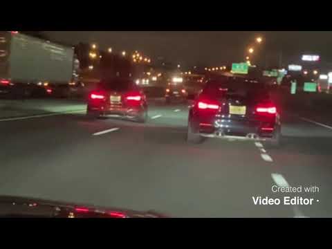 Red Bmw M3 Vs Black Bmw M3 Roll Race