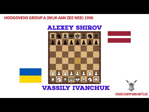 Vassily Ivanchuk vs Alexey Shirov | Hoogovens 1996 Chess Brilliance