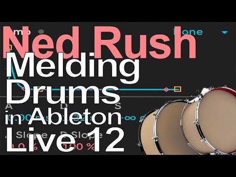 Ableton Live 12 Tutorial - Creating Drums With Meld = Ned Rush
