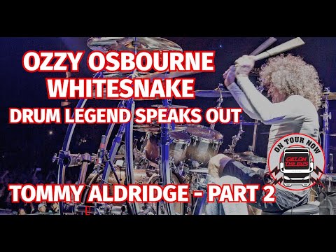 Tommy Aldridge Part 2:  Life With Ozzy After Randy & Beyond