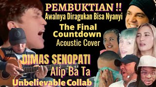 Download lagu AWESOME‼️ DIMAS SENOPATI & ALIP BA TA - THE FINAL COUNTDOWN - ACOUSTIC COVER REACTIONS mp3