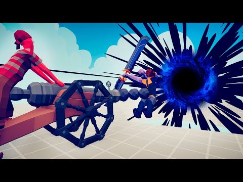 CANNON + BLACKHOLE vs EVERY UNIT | TABS Totally Accurate Battle Simulator