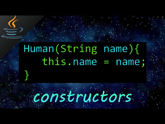 Java constructors 👷