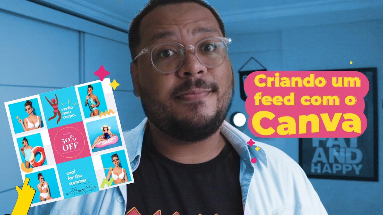 Como criar um feed organizado no Instagram usando o Canva