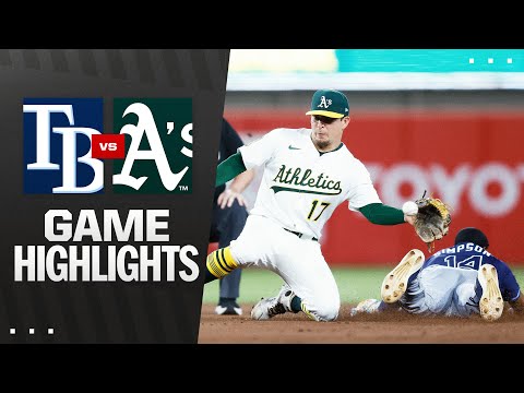 Rays vs. Athletics Game Highlights (8/11/25) | MLB Highlights