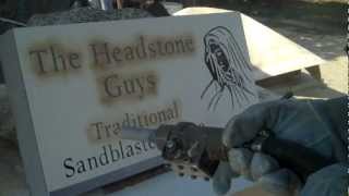 Traditional Sandblasting PERFECT Headstones