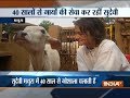 German lady who looks after cows in Mathura appeals to MP Hema Malini to extend her visa