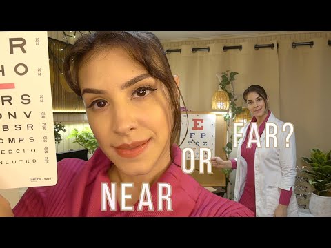 ASMR INCREDIBLY IMMERSIVE Cranial Nerve Exam | Near & Far
