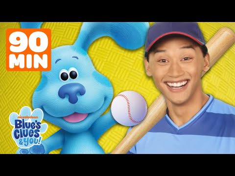 90 MINUTES of Blue's Sports & Games! ⚽️ w/ Josh! | Blue's Clues & You!