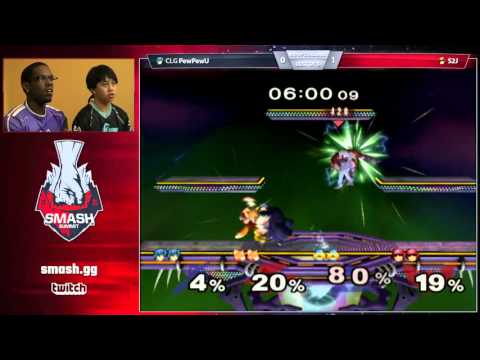 PewPewU/Shroomed vs S2J/Lucky - Bro-Up Challenge - Smash Summit Day 2