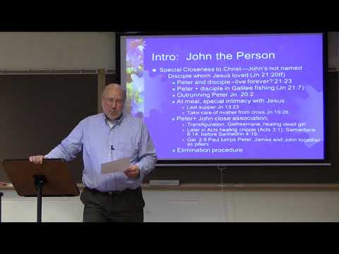 Dr. Ted Hildebrandt, New Testament Literature, Lecture 17A