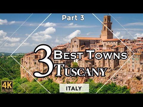 The MOST BEAUTIFUL Towns in TUSCANY, Italy (Pitigliano,Montepulciano,Barga)