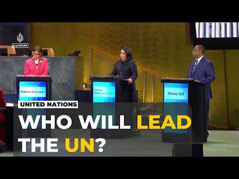 UN Secretary-General candidates debate global crises and the future of the organisation