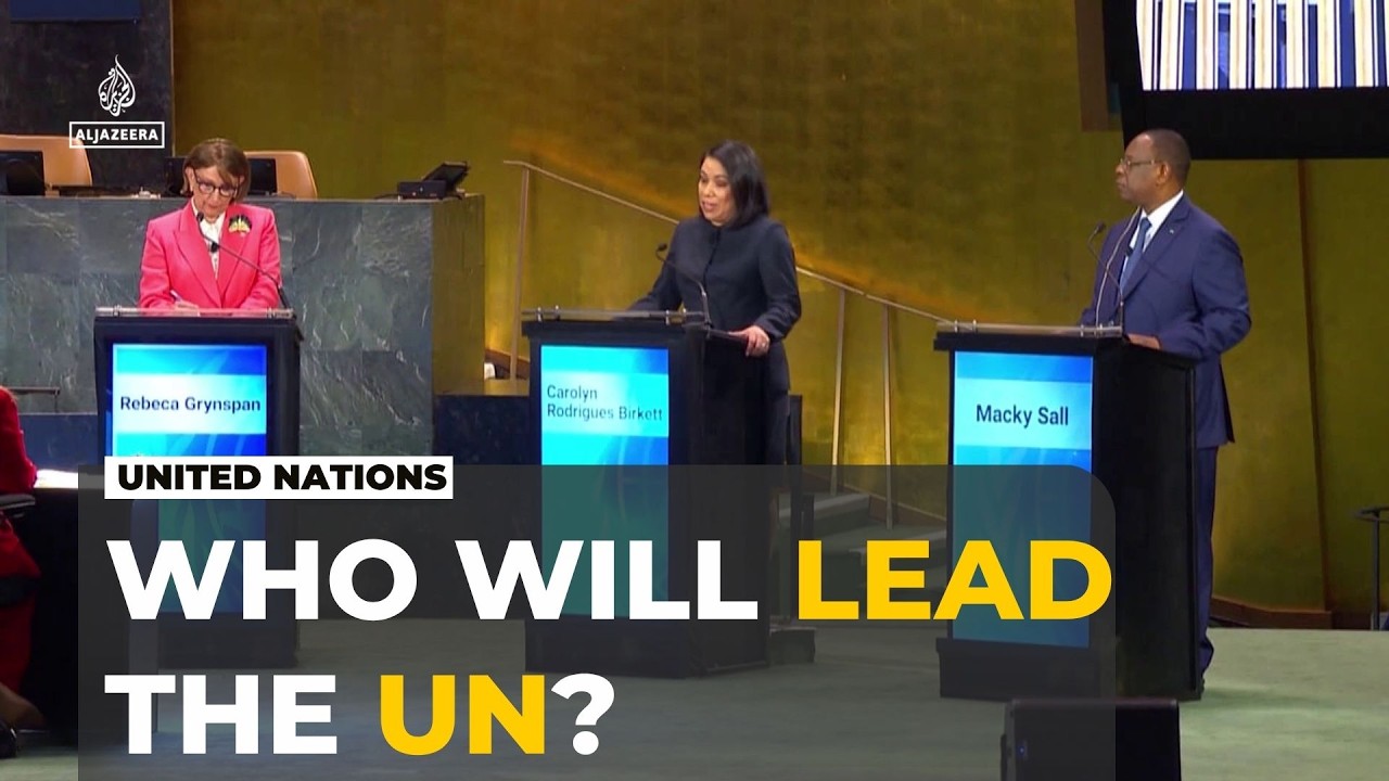UN Secretary-General candidates debate global crises and the future of the organisation