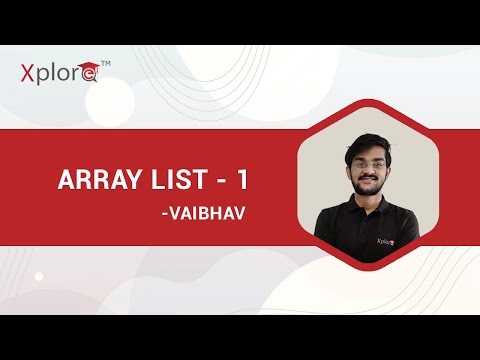 Array List 1 By Vaibhav Array Lists In Java Xplore Talks Java