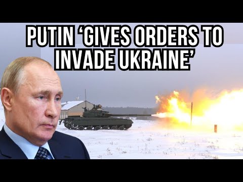 Putin ‘gives orders to INVADE Ukraine’ as Russian army ready to strike, claims US intel.