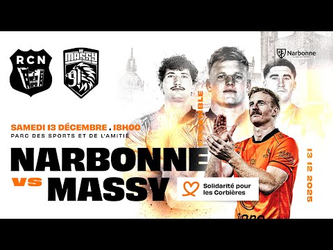 Championnat #Nationale1 : RC Narbonnais / RC Massy Essonne