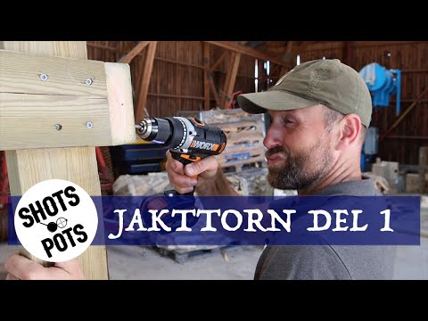 BYGGA JAKTTORN - Vi bygger världens coolaste jakttorn. Del 1.