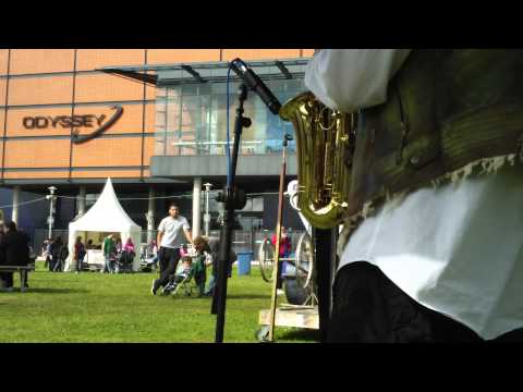 The Jahm Band live at the Maritime Festival in Belfast