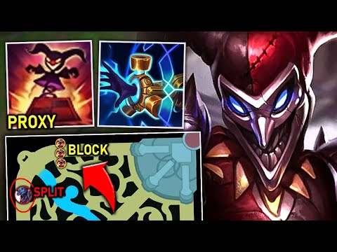 HOW TO DENY SPLIT PUSHERS WITH SHACO TOP (PROXY BOXES) - Pink Ward Shaco