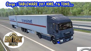 Mastering Iveco Truck with Two Trailers – Euro Truck Simulator 2 Gameplay