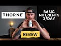 I Took Thorne S Multivitamin For 100 Days My Honest Review