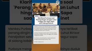 Klarifikasi Purbaya soal Perang Dingin dengan Luhut gegara Tak Tegur Sapa di Sidang Kabinet