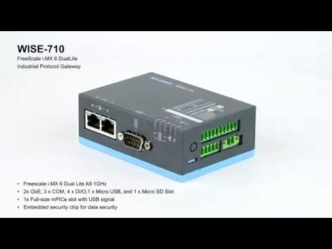 Внешний вид шлюза протоколов IIoT WISE-710
