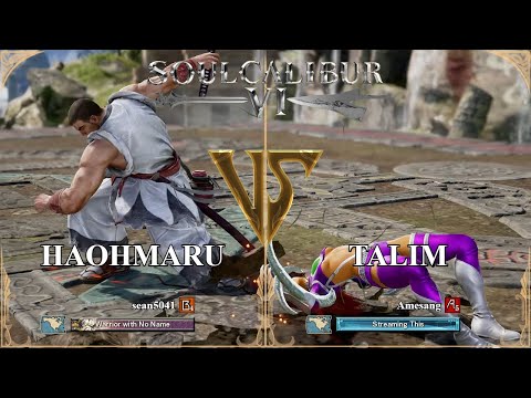 SoulCalibur VI — sean5041 (Haohmaru) VS Amesang (Talim) | Xbox Series X Ranked