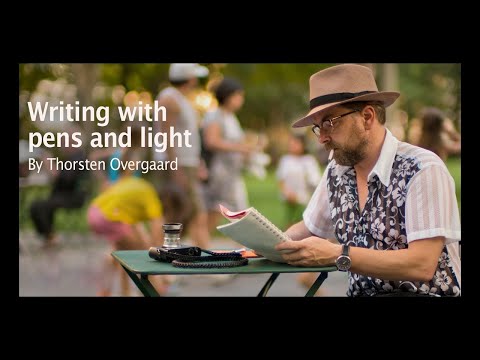 Writing with light, writing with pens ... Montblanc pens and Leica cameras by Thorsten von Overgaard