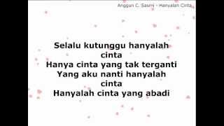 Download lagu Anggun - Hanyalah Cinta (with LYRICS) mp3