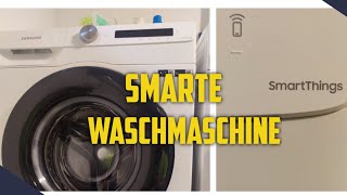 Samsung WW90T504AAW/S2 Waschmaschine I Vorstellung und verbinden mit dem Smartphone I Smart Things