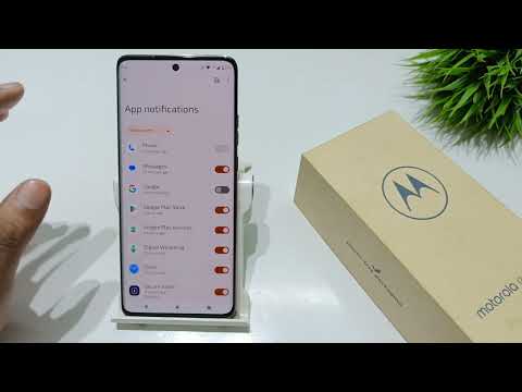 Turn off apps notification in motorola edge 30 ultra | motorola edge 30 Customise app notifications