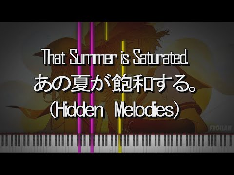 『Black MIDI』 Kanzaki Iori - Ano Natsu ga Houwa Suru. (HIDDEN MELODIES!)